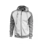 TRUE Youth Silver džemperis su gobtuvu ir užtrauktuku FW19