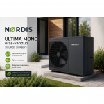 NORDIS ULTIMA MONO oras-vanduo 9kW &scaron;ilumos siurblių be KV talpos