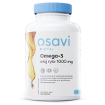OSAVI omega-3 žuvų taukai, 1000 mg (120 kapsulių)