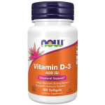 Vitamin D-3, 400 IU &ndash; 180 softgels