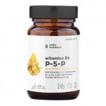 AURA HERBALS Vitaminas B6 P-5-P 6 mg (60 kapsulių)