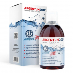 AURA HERBALS Koloidinis sidabras 25 ppm, &bdquo;Argentum 200&ldquo;, tonikas (500 ml / 16,9 fl. oz.)