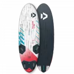 2025 Duotone Windsurfing Falcon_Fin D/LAB 130 / C60:white/red