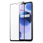 Dux Ducis 9D grūdintas stiklas Realme C35 &ndash; juodas