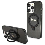 Guess MagSafe dėklas su stovu iPhone 14 Pro Max &ndash; juodas
