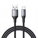 Joyroom S-A28 įkrovimo laidas, USB-A&ndash;Lightning, 2 m, juodos spalvos