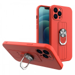 Ring Case silikoninis dėklas iPhone XS Max &ndash; raudonas