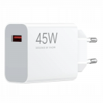 Xiaomi MDY-17-EF, sieninis įkroviklis, 45 W, baltos spalvos