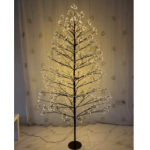 Mikro LED medis 1260led 150cm &Scaron;iltai baltas