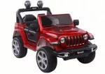 Akumuliatorinė transporto priemonė FT-938 Dažyta raudona 4x4 - uniwersalny