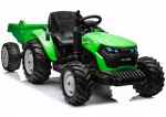 HC-306 Akumuliatorinis Traktorius Su Priekaba &Scaron;viesiai Žalia 24V - uniwersalny