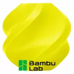 Bambu Lab TPU 95A HF 3D spausdintuvo filamentas, 1,75 mm, 1 kg, geltonas