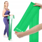 DrFit lateksinė pasiprie&scaron;inimo juosta, 150 mm &times; 200 cm, 5,4 kg