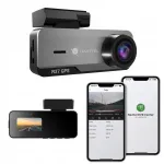 Automobilinis vaizdo registratorius NAVITEL R37 GPS su Wi-Fi, HD vaizdu ir 140&deg; matymo kampu