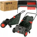 Rankinis lapų ir žolės rinktuvas Yato YT-86660, 53 cm, 100 l