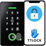 Elektroninė kodinė durų spyna Spreest SR1055F TTLock su PIN2, pir&scaron;to atspaudu ir RFID