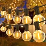 Lauko LED girlianda G40, 46 m, 75 lempučių