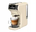 Kapsulinis kavos aparatas HiBREW H1B, 20 bar, 1450 W, Nespresso ir Dolce Gusto kapsulėms, bežė