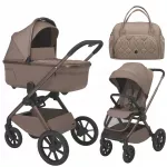 Espiro CLODI 08 Fashionable Brown 2in1 Universalus vežimėlis