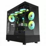 Kompiuterio korpusas DarkFlash DPX90 Midi Tower ATX su 3 ventiliatoriais