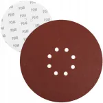 &Scaron;lifavimo diskas gipsui ir glaistui Lehmann, 225 mm, P240, su 8 skylėmis