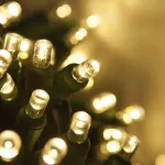 Kalėdinė LED lempučių girlianda, 50 vnt., 4,5 m, &scaron;altai balta &scaron;viesa