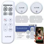 ALPHA M101A-UK1 belaidis TENS/EMS elektrostimuliatorius 3in1 &ndash; 18 programų, 20 intensyvumo lygių