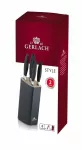 Gerlach Style Plus virtuvinių peilių rinkinys, 5 vnt., mediniame bloke