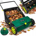 Rankinis lapų rinktuvas MAPOWER MPLC02 su 120 l krep&scaron;iu