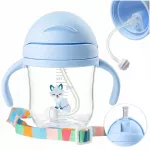 Vaiki&scaron;kas gertuvės tipo puodelis EVI su &scaron;iaudeliu, 220 ml, 6 mėn.+