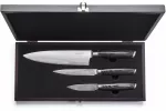 G21 Gourmet Damascus virtuvinių peilių rinkinys, 3 vnt.
