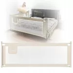 Apsauginė lovos užtvara vaikams Primabobo Classic, 160 cm, smėlio spalvos