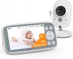 Elektroninė kūdikio stebėjimo auklė Boifun su kamera, LCD ekranu ir naktiniu režimu