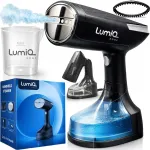 Rankinė drabužių garų &scaron;luota LumiQ su 350 ml vandens talpykla ir 45 g/min garų srautu