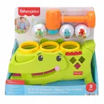 Fisher-Price aktyvus žaislas krokodilas su kamuoliukais, nuo 9 mėn., JLB94
