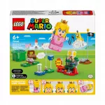 LEGO Super Mario nuotykių rinkinys su interaktyvia LEGO Peach figūrėle, 208 detalės, 6+ metų vaikams