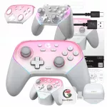 Belaidis žaidimų valdiklis GameSir SuperNova T4n Pro, rožinis, skirtas PC, Nintendo Switch ir Android