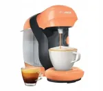 Automatinis kapsulinis kavos aparatas Bosch TAS1106, 1400 W, 0,7 l, oranžinis