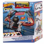 Hot Wheels HDN95 miesto trasos i&scaron;plėtimo rinkinys su automobiliu, 10 dalių