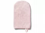Kūdikio vonios pir&scaron;tinė Babyono, bambuko ir medvilnės, rožinė, 12 &times; 22 cm