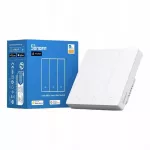 Sonoff M5 Matter Wi-Fi 3 kanalų sieninis jungiklis, 86 &times; 86 &times; 41,5 mm