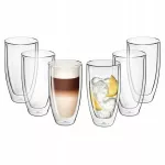 Gerlach FLOW termoizoliacinės stiklinės, 6 vnt., 350 ml