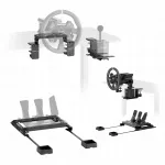 Simuliatoriaus vairo, pavarų svirties ir pedalų laikiklių komplektas Huzaro Speed 1.0, 15&ndash;55 mm