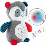 Milly Mally panda formos pliu&scaron;inis žaislas su žvaigždžių projektoriumi ir muzikos dėžute