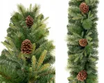 Dirbtinė pu&scaron;ų girlianda Erbis Green Pine, 260 cm, žalia
