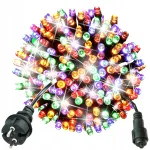 LED girlianda AH0500, 8 &scaron;vietimo režimai, 3 m, skirta naudoti lauke