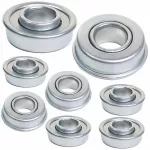 NAC vejapjovės ratų guoliai, 8 vnt., 12,7 &times; 28,6 mm