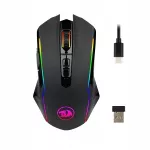Belaidė žaidimų pelė Redragon M910-K su 8 programuojamais mygtukais ir RGB ap&scaron;vietimu