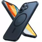 Torras Guardian-Mag dėklas Apple iPhone 16 su MagSafe, juodas