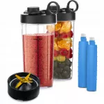 Kelioninių indų rinkinys Yoer JB04S trintuvui, 1050 ml
